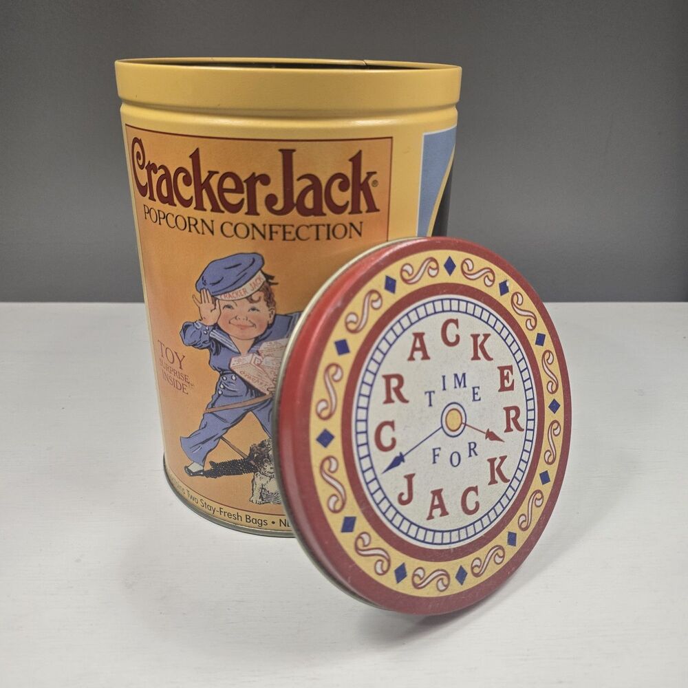 Vintage 1991 Cracker Jack Limited Edition Collector's Tin Second 2nd in Series